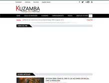 Tablet Screenshot of kuzamba.com
